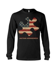 American puzzle Long Sleeve Tee tile