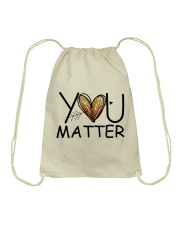 You matter Drawstring Bag tile