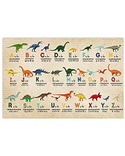 Dinosaur alphabet 17x11 Poster front