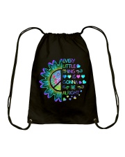 Every little thing is gonna be alright Drawstring Bag tile