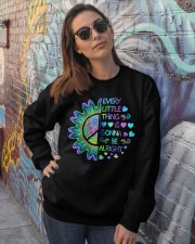 Every little thing is gonna be alright Crewneck Sweatshirt lifestyle-unisex-sweatshirt-front-3
