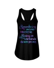 Remembering you Ladies Flowy Tank tile