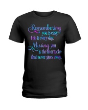 Remembering you Ladies T-Shirt tile