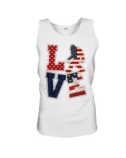 Love America Unisex Tank tile
