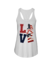 Love America Ladies Flowy Tank tile