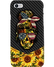 sunflower girl Phone Case i-phone-8-case