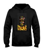 sunflower girl Hooded Sweatshirt tile