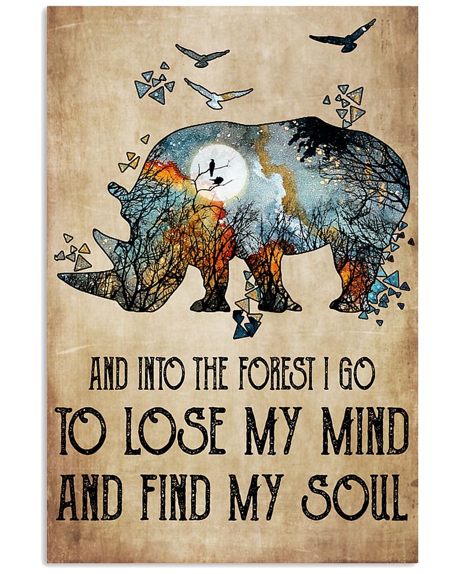 And into the forest I go 11x17 Poster