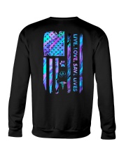 Live Love Save Lives Crewneck Sweatshirt tile