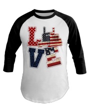 Love America Baseball Tee tile