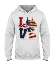 Love America Hooded Sweatshirt tile