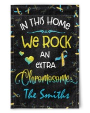 In this home we rock an extra chromosome 11.5"x17.5" Garden Flag front