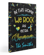 In this home we rock an extra chromosome Gallery Wrapped Canvas Prints tile