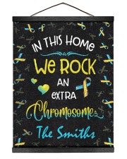 In this home we rock an extra chromosome Hanging Canvas tile