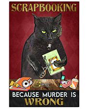 oking because murder is wrong 11x17 Poster front