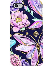Purple butterfly Phone Case i-phone-8-case