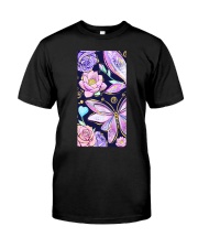Purple butterfly Classic T-Shirt tile