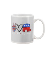 Peace love republican - Printed apparels Mug tile