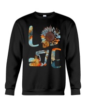 Love heavy equipment Crewneck Sweatshirt front