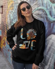 Love heavy equipment Crewneck Sweatshirt lifestyle-unisex-sweatshirt-front-3