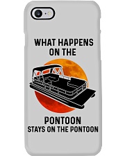 What happens on the pontoon Phone Case tile