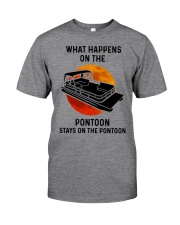 What happens on the pontoon Classic T-Shirt front