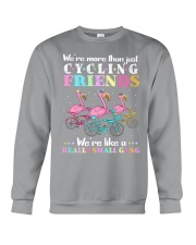 We are more than cycling friends Crewneck Sweatshirt tile