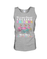We are more than cycling friends Unisex Tank tile