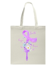 Faith hope love Tote Bag tile
