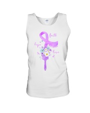 Faith hope love Unisex Tank tile