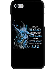 Might be crazy Phone Case tile