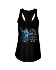 Might be crazy Ladies Flowy Tank tile