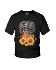 God says you are Youth T-Shirt tile
