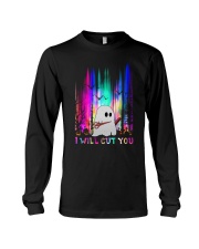 I will cut you Long Sleeve Tee tile