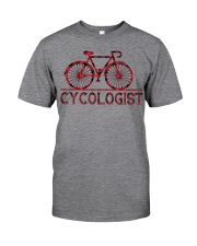 Cycologist Buffalo Plaid Classic T-Shirt front
