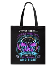 Cystic fibrosis is a journey Tote Bag tile