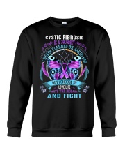 Cystic fibrosis is a journey Crewneck Sweatshirt front