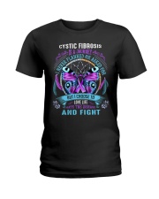 Cystic fibrosis is a journey Ladies T-Shirt tile