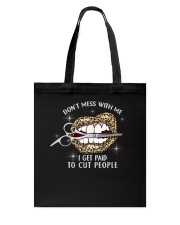 Don't mess with me Tote Bag tile