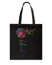 Be kind dandelion Tote Bag tile