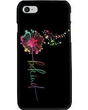 Be kind dandelion Phone Case tile