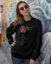 Be kind dandelion Crewneck Sweatshirt lifestyle-unisex-sweatshirt-front-3