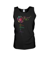 Be kind dandelion Unisex Tank tile
