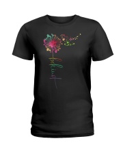 Be kind dandelion Ladies T-Shirt tile