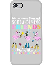 We are more than scuba diving friends Phone Case tile