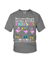 We are more than scuba diving friends Youth T-Shirt tile