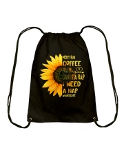 Messy bun Drawstring Bag tile