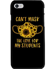 Can't mask the love for my students Phone Case tile