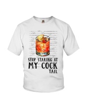Stop staring my cocktail Youth T-Shirt tile