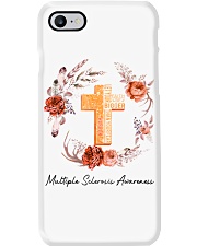 Let your faith be bigger than your fear Phone Case tile